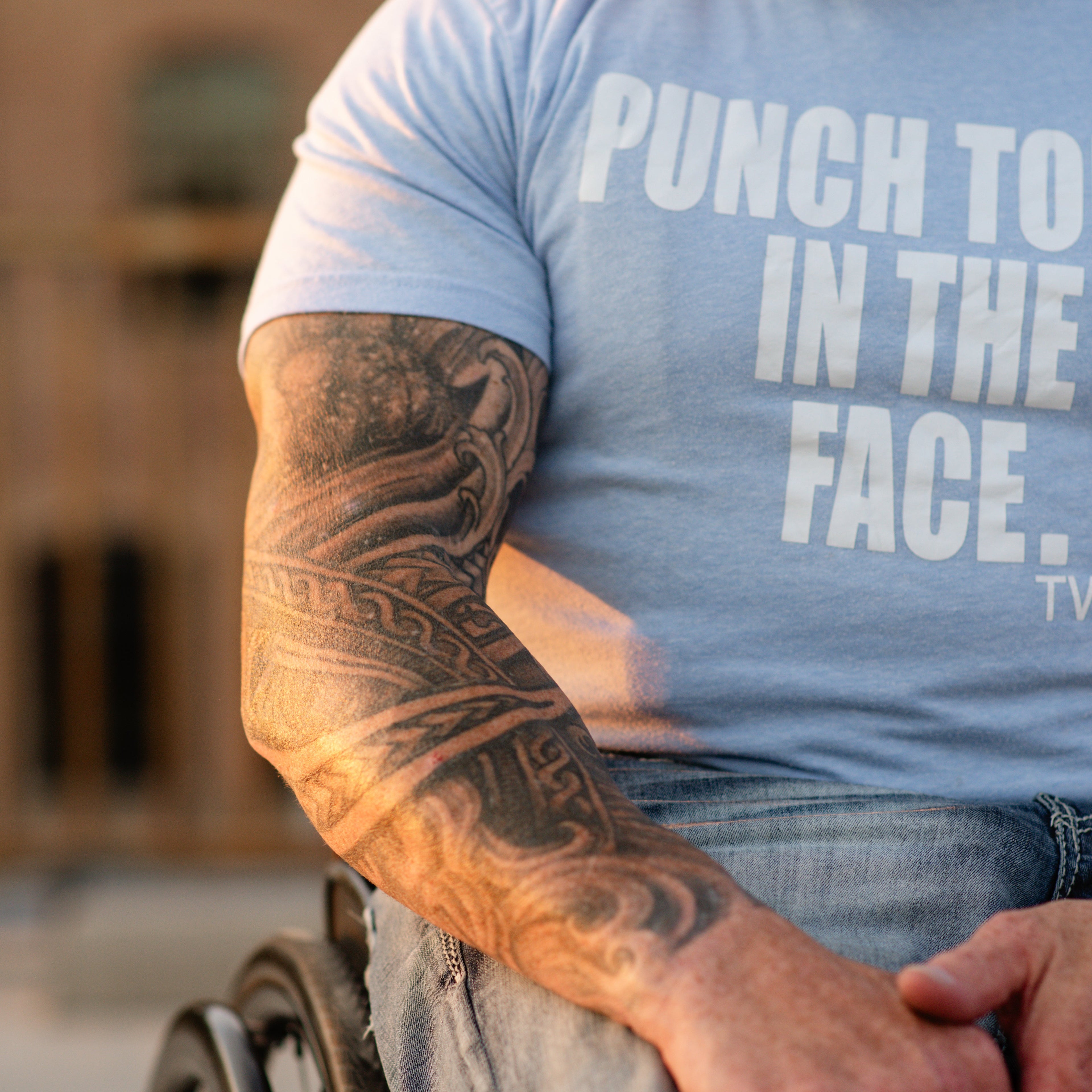 PUNCH TODAY IN THE FACE Comfort Tee