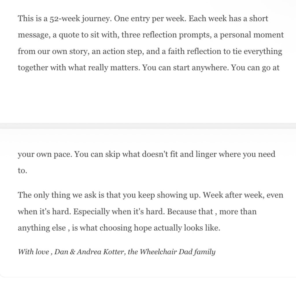Choosing Hope - 52-Week Journal Download