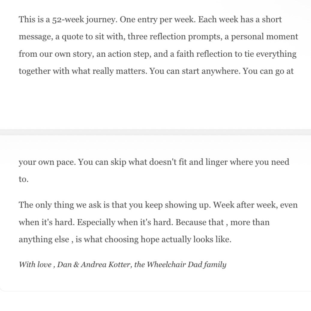 Choosing Hope - 52-Week Journal Download