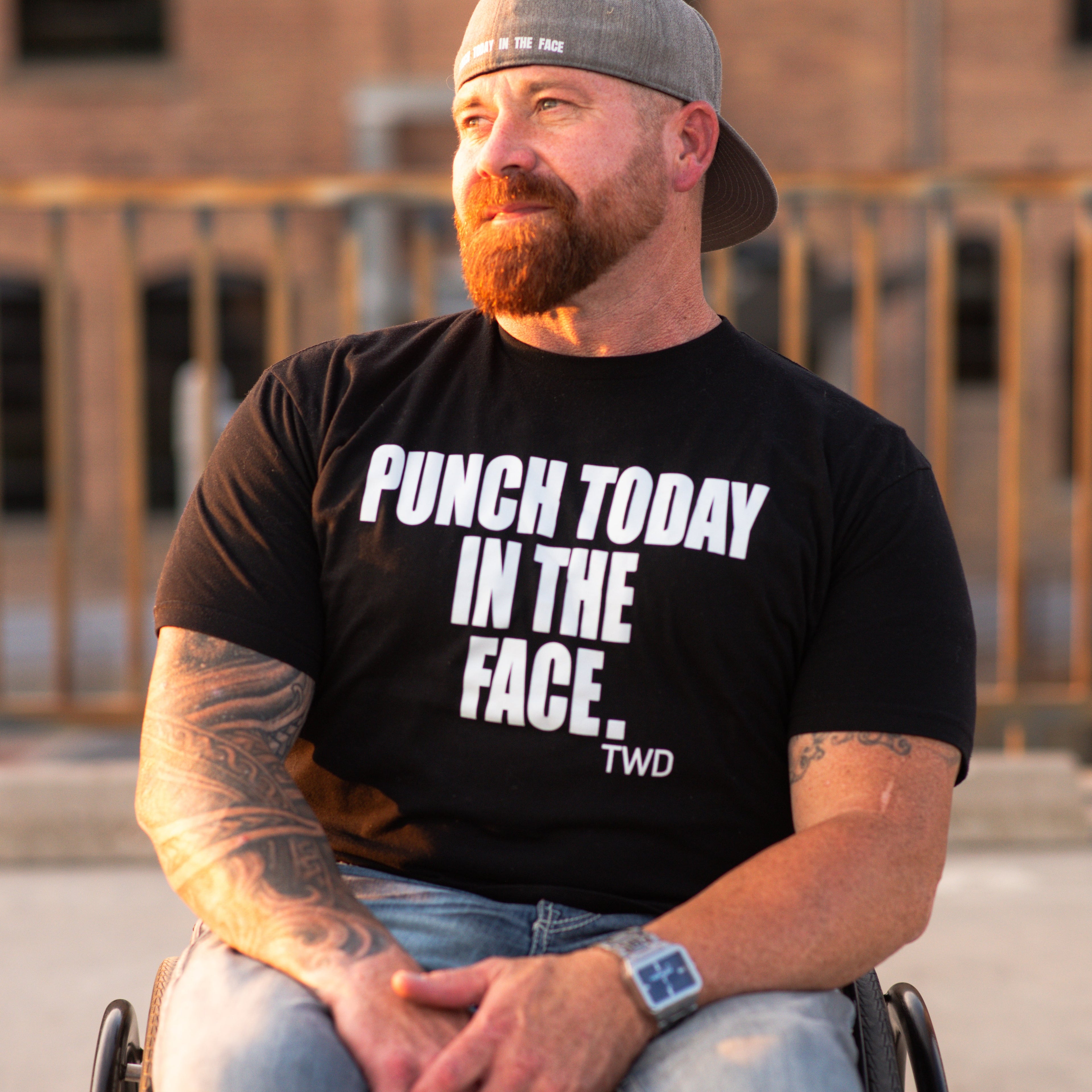 PUNCH TODAY IN THE FACE Comfort Tee