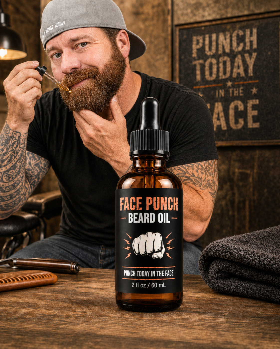 Face Punch Beard Oil