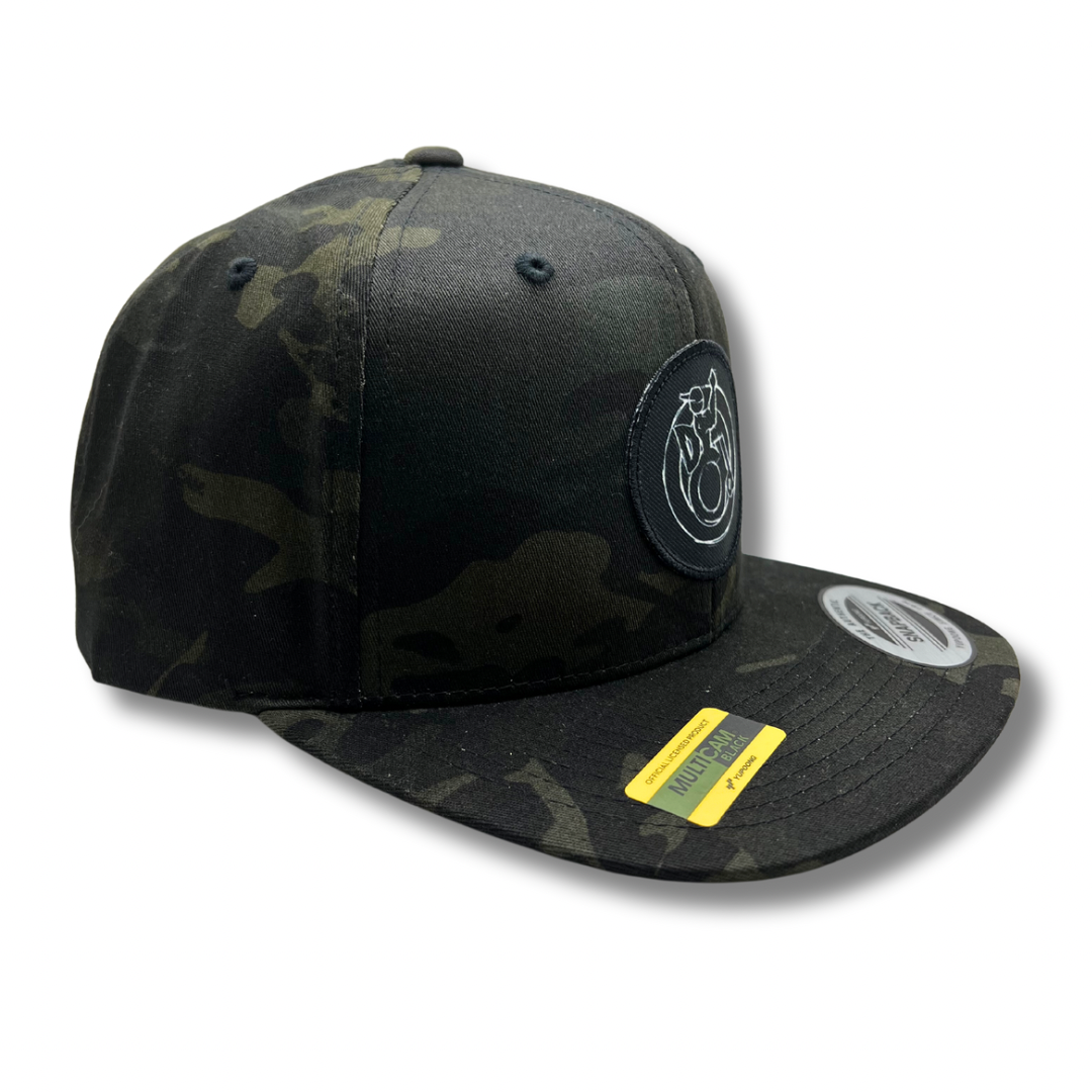 TWD Camo Flat Bill Snapback Hat