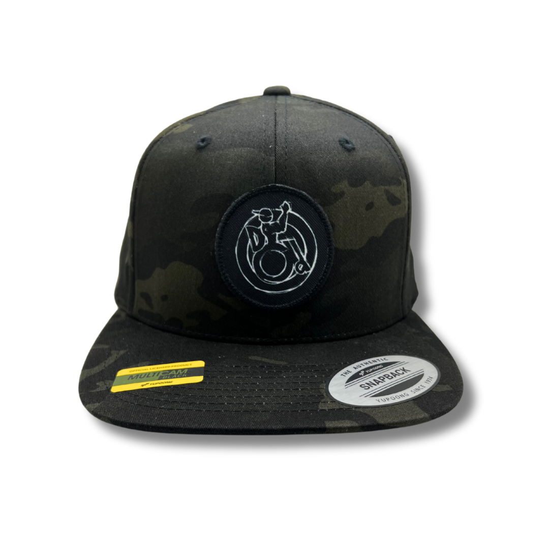 TWD Camo Flat Bill Snapback Hat